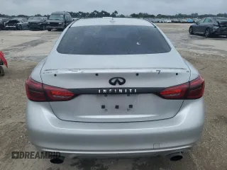 2019 Infiniti Q50 3.0t Signature Edition with VIN JN1EV7AP1KM543075, listed as a Copart auction lot 88492705 with 73,103 mi miles and Non Repairable. Bid and sale history available at carsss.com. Image 6.