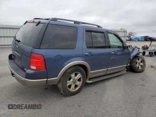 2003 Ford Explorer Eddie Bauer with VIN 1FMZU74K53ZB20582, listed as a Copart auction lot 85461414 with 111,416 mi miles and Non repairable. Bid and sale history available at DreamBid. Image 3.