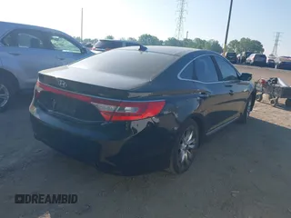 2013 Hyundai Azera with VIN KMHFH4JG9DA198966, listed as a IAAI auction lot 42232410 with 177,041 mi miles and . Bid and sale history available at carsss.com. Image 4.