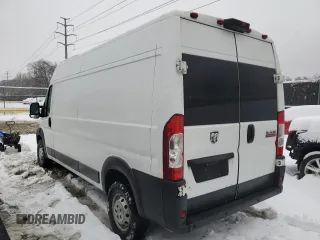 2017 Ram ProMaster Cargo with VIN 3C6TRVDG9HE517606, listed as a Copart auction lot 45267115 with 64,708 mi miles and Clean Title. Bid and sale history available at carsss.com. Image 2.