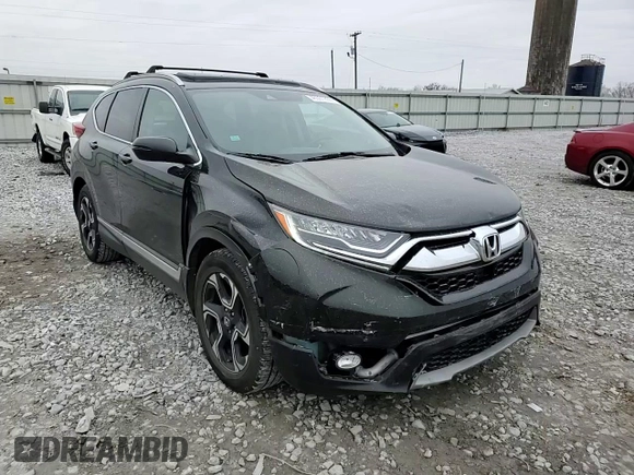 2017 Honda CR-V Touring with VIN 5J6RW1H96HL005304, listed as a Copart auction lot 46551855 with 93,988 mi miles and Salvage Title. Bid and sale history available at carsss.com. Image 11.
