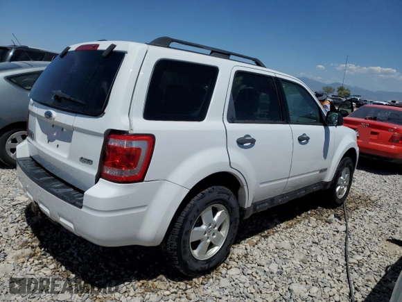 2008 Ford Escape XLT with VIN 1FMCU93148KB47296, listed as a Copart auction lot 58793065 with 116,218 mi miles and Salvage title. Bid and sale history available at DreamBid. Image 3.
