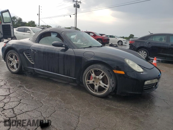 2006 Porsche Boxster S with VIN WP0CB29896U730812, listed as a Copart auction lot 62968015 with Not provided miles and Clean title. Bid and sale history available at DreamBid. Image 4.
