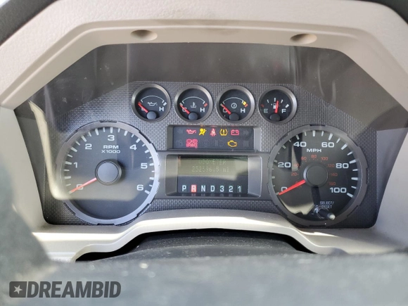 2010 Ford Super Duty F-250 SRW XL with VIN 1FTSW2B50AEB33955, listed as a Copart auction lot 75048864 with 252,596 mi miles and Salvage Title. Bid and sale history available at carsss.com. Image 9.