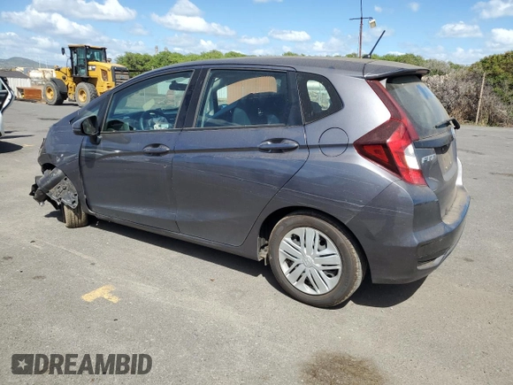2019 Honda Fit LX with VIN 3HGGK5H44KM713773, listed as a Copart auction lot 47690125 with 21,367 mi miles and Salvage title. Bid and sale history available at DreamBid. Image 2.