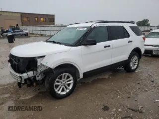 2016 Ford Explorer with VIN 1FM5K8B8XGGC91525, listed as a Copart auction lot 59095935 with 154,014 mi miles and Salvage title. Bid and sale history available at DreamBid. Image 1.