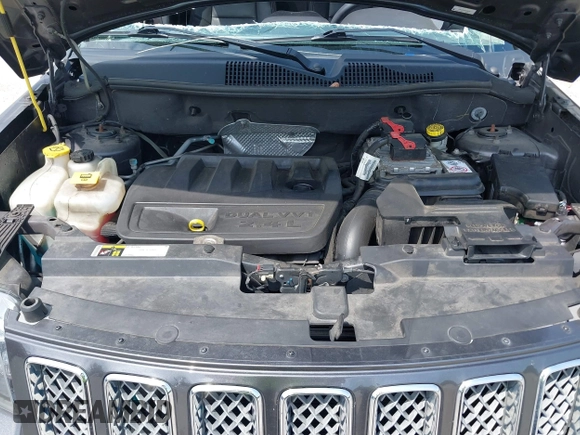 2016 Jeep Compass High Altitude Edition with VIN 1C4NJDEB0GD558230, listed as a IAAI auction lot 39799941 with 57,002 mi miles. Bid and sale history available at carsss.com. Image 10.