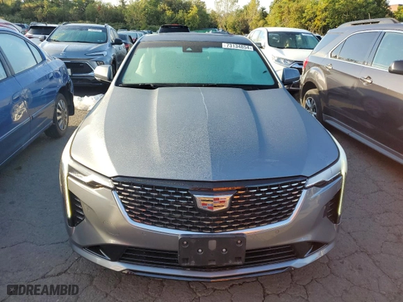 2020 Cadillac CT4 Premium Luxury with VIN 1G6DF5RK9L0138936, listed as a Copart auction lot 73134854 with 12,668 mi miles and Salvage Title. Bid and sale history available at carsss.com. Image 5.