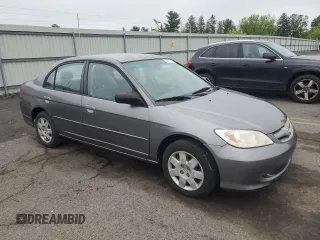 2004 Honda Civic LX z VIN 2HGES16524H630629, wystawiony jako Copart lot #55741345 z przebiegiem 128 216 mil mil oraz Czysty tytuł • Clean title. Historia ofert i sprzedaży dostępna na DreamBid. Obrazek 4.