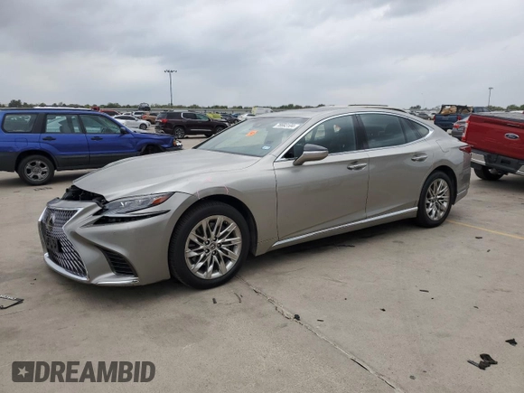 2019 Lexus LS 500 z VIN JTHB51FF5K5008255, wystawiony jako Copart lot #78993104 z przebiegiem 49 389 mil mil oraz Szkoda całkowita • Salvage title. Historia ofert i sprzedaży dostępna na DreamBid. Obrazek 1.