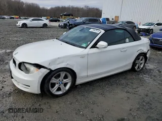 2011 BMW 1 Series 128i with VIN WBAUL7C53BVM79431, listed as a Copart auction lot 47043915 with 213,255 mi miles and Salvage Title. Bid and sale history available at carsss.com. Image 1.