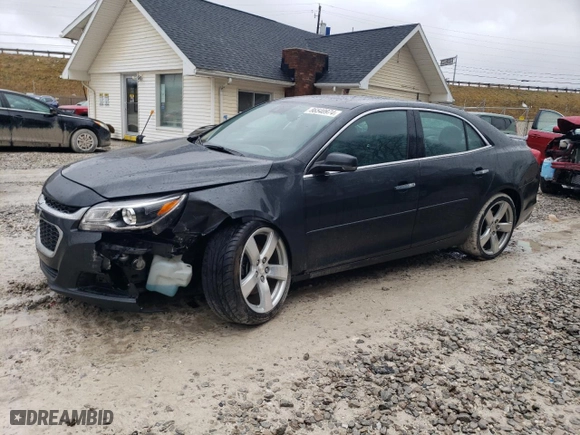 2014 Chevrolet Malibu LTZ with VIN 1G11J5SX8EF135622, listed as a Copart auction lot 86540974 with 119,012 mi miles and Salvage Title. Bid and sale history available at carsss.com. Image 1.