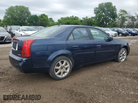 2005 Cadillac CTS with VIN 1G6DP567950105421, listed as a Copart auction lot 56510004 with 184,986 mi miles and Clean Title. Bid and sale history available at DreamBid. Image 3.