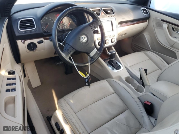 2008 Volkswagen Eos Lux with VIN WVWFA71F18V029623, listed as a Copart auction lot 81726274 with 163,794 mi miles and Salvage Title. Bid and sale history available at carsss.com. Image 8.