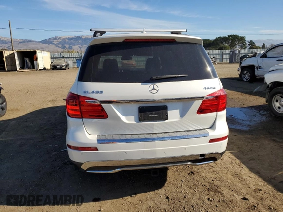 2016 Mercedes-Benz GL with VIN 4JGDF6EE3GA710629, listed as a Copart auction lot 84339644 with 158,710 mi miles and Clean Title. Bid and sale history available at carsss.com. Image 6.