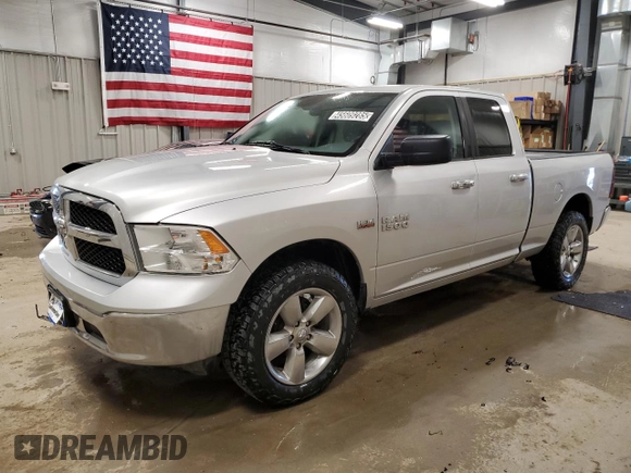 2013 Ram 1500 SLT z VIN 1C6RR7GT2DS645143, wystawiony jako Copart lot #45609285 z przebiegiem 223 347 mil mil oraz Czysty tytuł • Clean title. Historia ofert i sprzedaży dostępna na DreamBid. Obrazek 1.
