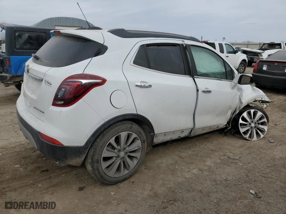 2018 Buick Encore Preferred with VIN KL4CJASBXJB664000, listed as a Copart auction lot 44747245 with 78,492 mi miles and Salvage Title. Bid and sale history available at carsss.com. Image 3.