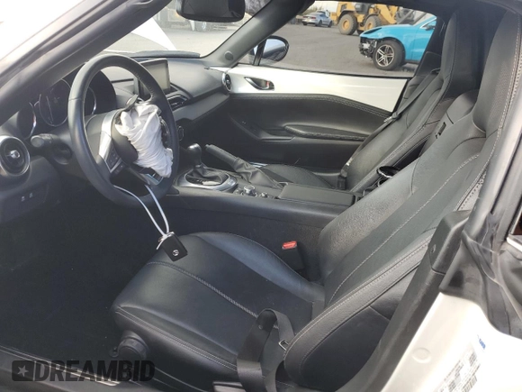 2021 Mazda MX-5 Miata Grand Touring with VIN JM1NDAM77M0455019, listed as a Copart auction lot 78058694 with 12,363 mi miles and Salvage title. Bid and sale history available at DreamBid. Image 7.