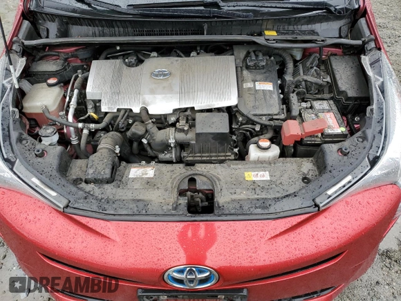 2016 Toyota Prius Two z VIN JTDKBRFU0G3520810, wystawiony jako Copart lot #58938415 z przebiegiem 236 233 mil mil oraz Szkoda całkowita • Salvage title. Historia ofert i sprzedaży dostępna na DreamBid. Obrazek 12.