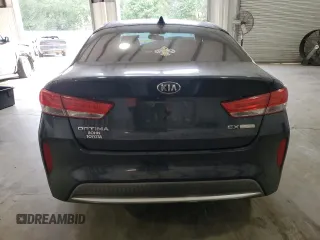 2017 Kia Optima Hybrid EX with VIN KNAGU4LEXH5013674, listed as a Copart auction lot 76308204 with 122,493 mi miles and Salvage Title. Bid and sale history available at carsss.com. Image 6.