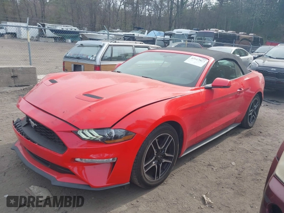 2019 Ford Mustang EcoBoost с VIN 1FATP8UH6K5138631, выставлен на аукционе IAAI как лот 42117817 с пробегом 68 630 миль миль и . История ставок и продаж доступна на DreamBid. Изображение 2.