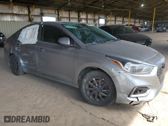 2021 Hyundai Accent SE with VIN 3KPC24A63ME138257, listed as a Copart auction lot 58985834 with 35,414 mi miles and Salvage Title. Bid and sale history available at carsss.com. Image 4.