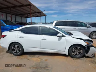 2020 Nissan Sentra SV with VIN 3N1AB8CV3LY228477, listed as a IAAI auction lot 41879199 with 70,304 mi miles. Bid and sale history available at carsss.com. Image 13.