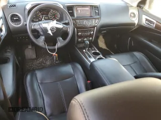 2015 Nissan Pathfinder S with VIN 5N1AR2MNXFC614018, listed as a Copart auction lot 52442435 with 109,943 mi miles and Salvage title. Bid and sale history available at DreamBid. Image 8.
