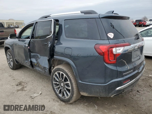 2020 GMC Acadia Denali with VIN 1GKKNXLS3LZ157283, listed as a Copart auction lot 52096255 with 93,641 mi miles and Salvage title. Bid and sale history available at DreamBid. Image 2.