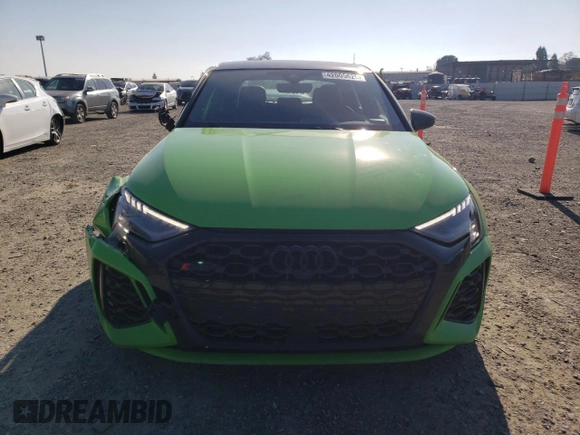 2024 Audi RS 3 z VIN WUAG4DGY8RA911239, wystawiony jako Copart lot #42005625 z przebiegiem 11 196 mil mil oraz Szkoda całkowita • Salvage title. Historia ofert i sprzedaży dostępna na DreamBid. Obrazek 5.