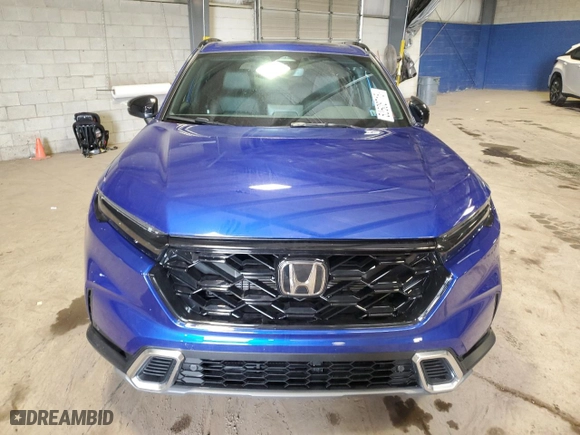 2025 Honda CR-V Hybrid Sport Touring with VIN 2HKRS6H92SH803440, listed as a Copart auction lot 52608715 with 5,348 mi miles and Salvage Title. Bid and sale history available at carsss.com. Image 5.