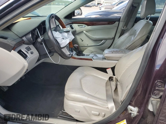 2010 Cadillac CTS Luxury with VIN 1G6DE5EG2A0131151, listed as a Copart auction lot 49474605 with 185,740 mi miles and Salvage Title. Bid and sale history available at carsss.com. Image 7.