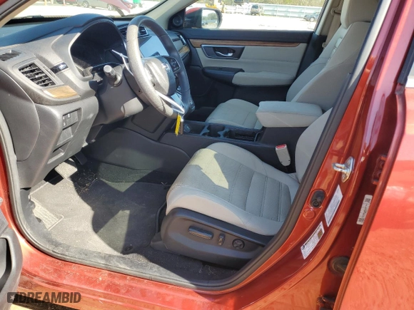 2017 Honda CR-V EX with VIN 5J6RW2H51HL047446, listed as a Copart auction lot 49588905 with 35,773 mi miles and Salvage Title. Bid and sale history available at carsss.com. Image 7.