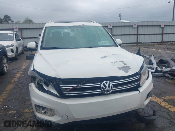 2012 Volkswagen Tiguan SEL with VIN WVGAV7AX0CW507942, listed as a IAAI auction lot 41854498 with 177,117 mi miles and . Bid and sale history available at DreamBid. Image 12.