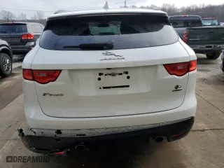 2018 Jaguar F-PACE S with VIN SADCM2FV6JA272990, listed as a Copart auction lot 86242834 with 101,156 mi miles and Salvage Title. Bid and sale history available at carsss.com. Image 6.