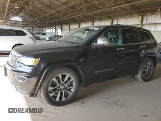 2018 Jeep Grand Cherokee Overland z VIN 1C4RJFCTXJC453250, wystawiony jako Copart lot #64644784 z przebiegiem 194 353 mil mil oraz Szkoda całkowita • Salvage title. Historia ofert i sprzedaży dostępna na DreamBid. Obrazek 1.