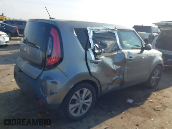 2015 Kia Soul + with VIN KNDJP3A58F7183689, listed as a IAAI auction lot 41884776 with 141,239 mi miles and . Bid and sale history available at DreamBid. Image 4.