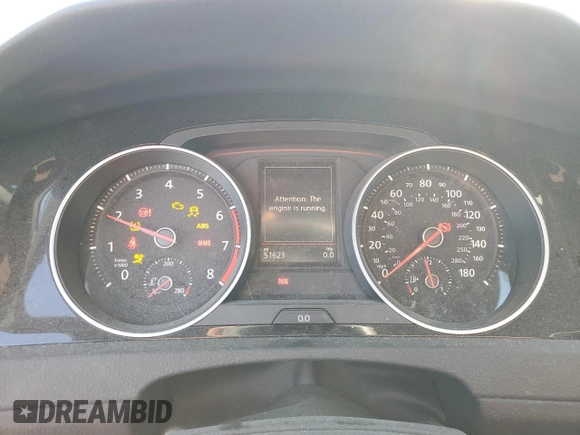 2021 Volkswagen Golf GTI S with VIN 3VW6T7AU7MM005305, listed as a Copart auction lot 76775764 with 51,623 mi miles and Salvage Title. Bid and sale history available at carsss.com. Image 9.