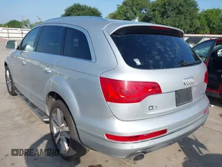 2014 Audi Q7 Premium Plus with VIN WA1LGAFE8ED007158, listed as a IAAI auction lot 42212664 with 120,934 mi miles and . Bid and sale history available at DreamBid. Image 3.