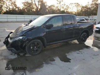 2020 Honda Ridgeline Black Edition with VIN 5FPYK3F87LB011988, listed as a Copart auction lot 81320864 with 39,703 mi miles and Salvage title. Bid and sale history available at DreamBid. Image 1.