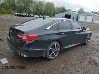 2019 Honda Accord Touring with VIN 1HGCV2F90KA801977, listed as a Copart auction lot 58150085 with 155,404 mi miles and Salvage title. Bid and sale history available at DreamBid. Image 3.