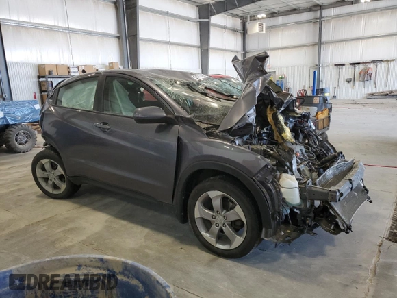 2018 Honda HR-V LX with VIN 3CZRU6H35JG703291, listed as a Copart auction lot 51917495 with 0 mi miles and Salvage Title. Bid and sale history available at carsss.com. Image 4.