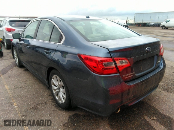 2015 Subaru Legacy Premium with VIN 4S3BNBD66F3006882, listed as a IAAI auction lot 41958873 with 97,926 mi miles and . Bid and sale history available at DreamBid. Image 3.
