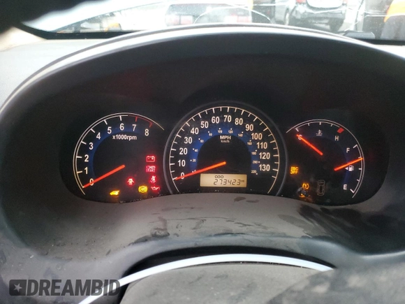 2007 Hyundai Entourage GLS z VIN KNDMC233976013282, wystawiony jako Copart lot #85954684 z przebiegiem 273 423 mil mil oraz Czysty tytuł • Clean title. Historia ofert i sprzedaży dostępna na DreamBid. Obrazek 9.