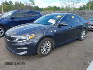 2017 Kia Optima LX with VIN 5XXGT4L36HG133813, listed as a IAAI auction lot 42266454 with 83,059 mi miles and . Bid and sale history available at DreamBid. Image 14.