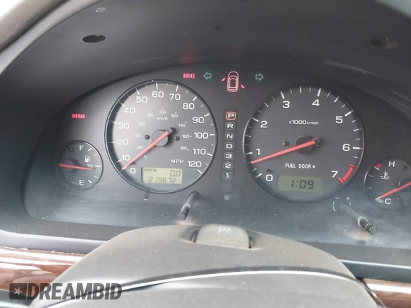 2002 Subaru Legacy Outback VDC with VIN 4S3BH896827655881, listed as a IAAI auction lot 41498930 with 219,672 mi miles and . Bid and sale history available at DreamBid. Image 7.
