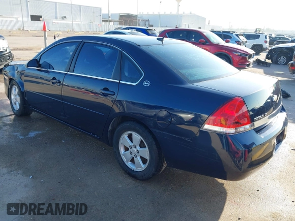 2007 Chevrolet Impala LT with VIN 2G1WT58K679261680, listed as a IAAI auction lot 41872149 with 260,772 mi miles and . Bid and sale history available at DreamBid. Image 3.