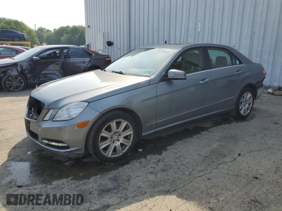 2013 Mercedes-Benz E 350 Luxury with VIN WDDHF8JB1DA685406, listed as a Copart auction lot 60195845 with 126,140 mi miles and Salvage title. Bid and sale history available at DreamBid. Image 1.
