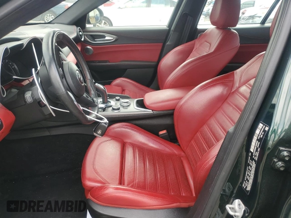2020 Alfa Romeo Giulia Ti with VIN ZARFANBN2L7630925, listed as a Copart auction lot 65799484 with 54,198 mi miles and Salvage Title. Bid and sale history available at carsss.com. Image 7.