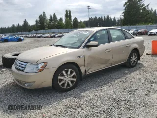 2008 Ford Taurus SEL with VIN 1FAHP24W28G159670, listed as a Copart auction lot 60278965 with 110,669 mi miles and Salvage title. Bid and sale history available at DreamBid. Image 1.